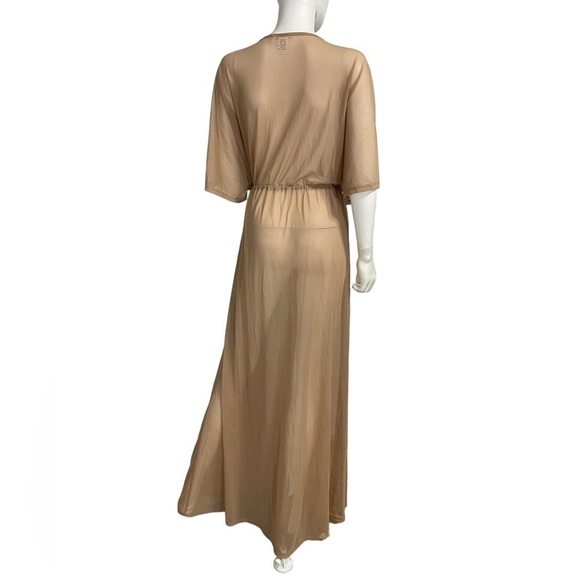 Beige Front Tie Maxi Swim Cover Up
New - Picture 6 of 7